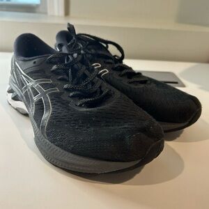 Asics Mens Gel Kayano 27 1011A833 Black Running Shoes Sneakers Size 11.5 W